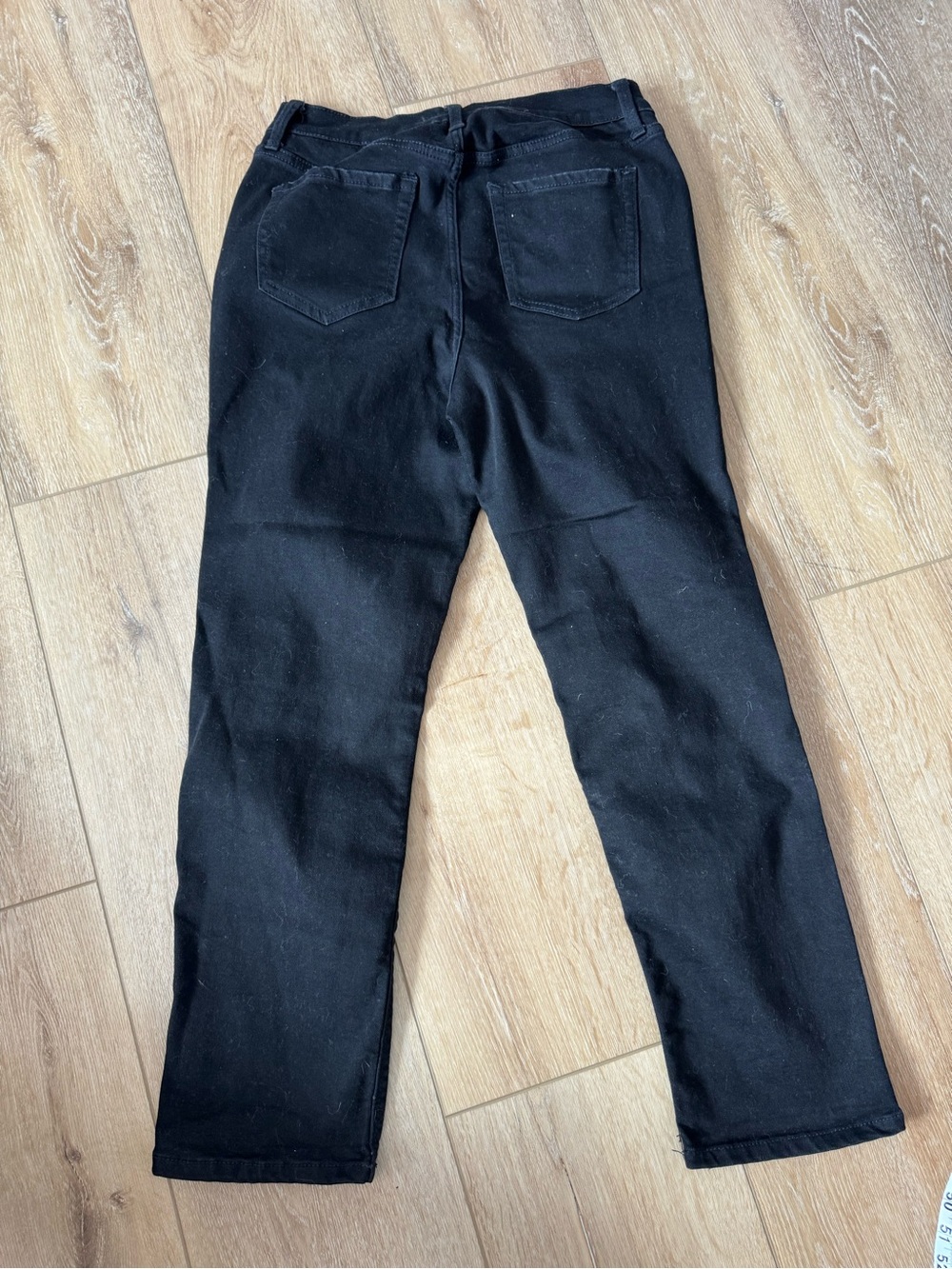 Eunina Rocky High Rise Boyfriend Black Jeans Juniors 11 Distressed Denim - Picture 7 of 8